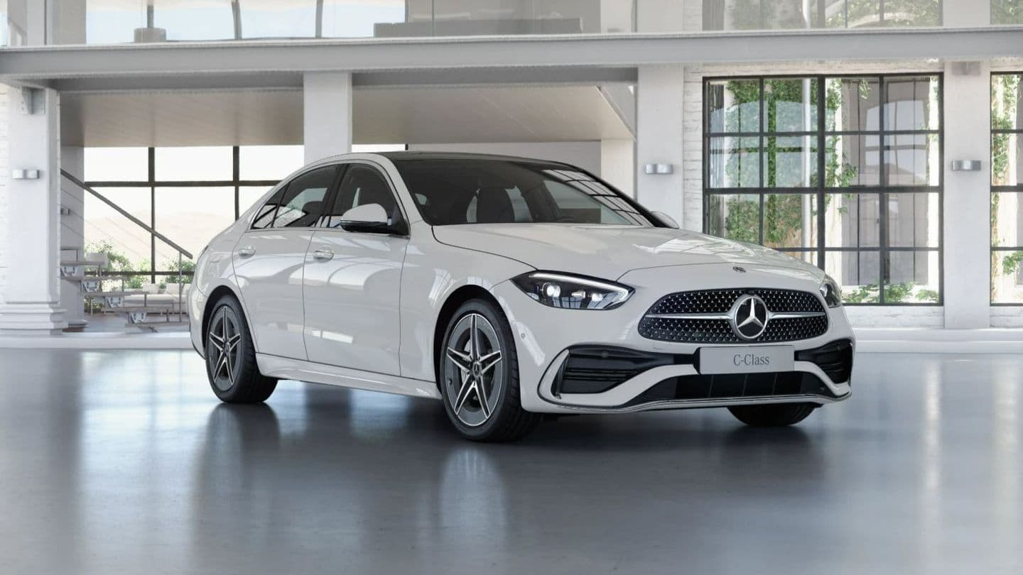 Mercedes C300 AMG White